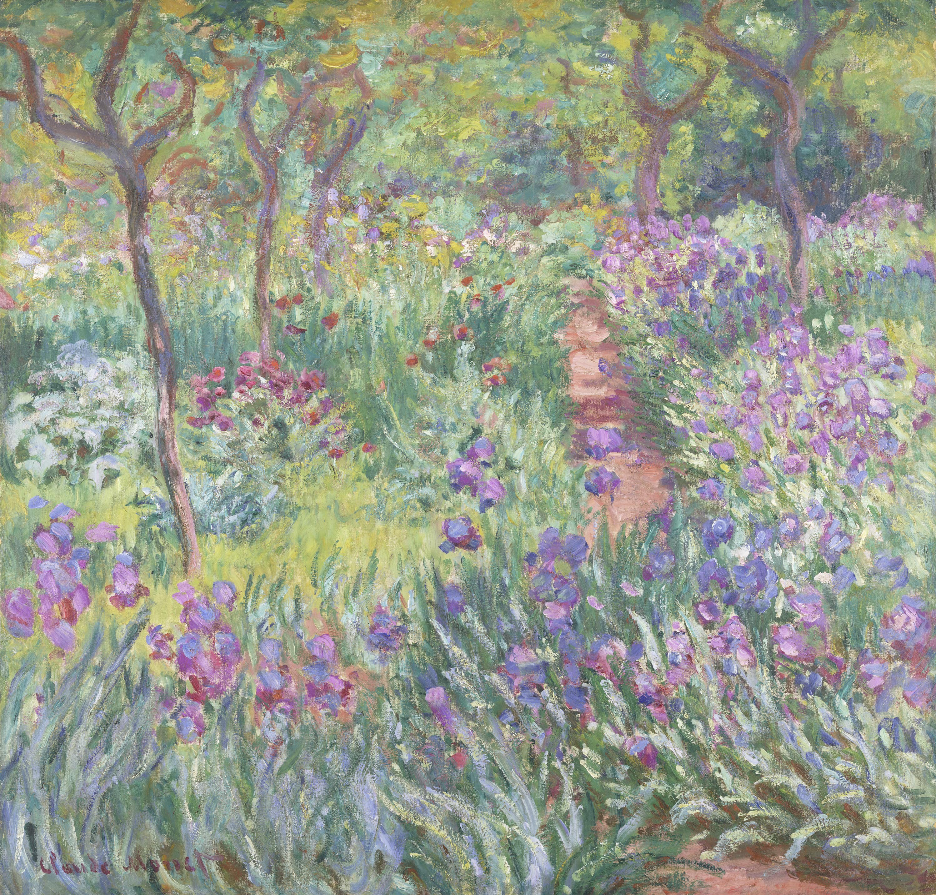 The Iris Garden at Giverny (1899)